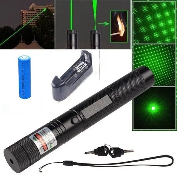 Laser cu LED verde