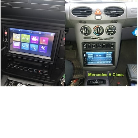 Player auto universal mp3/mp5 Navigatie MirrorLink Rama Suporti montaj