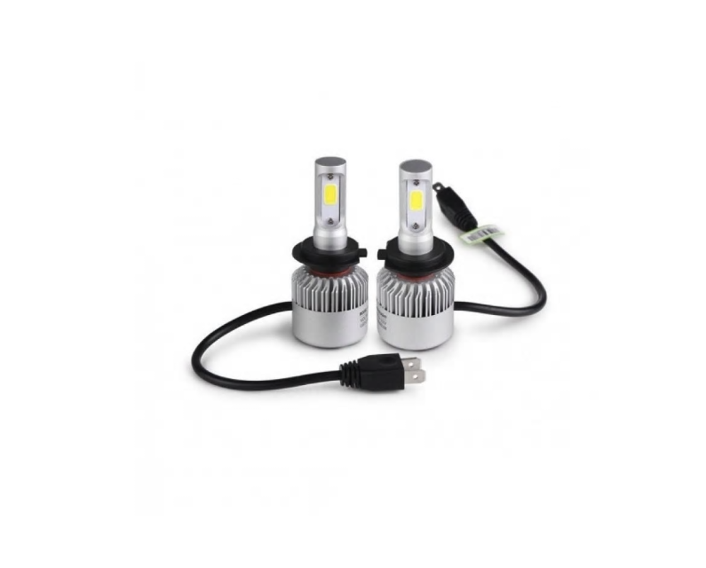 Set 2 becuri auto led  h7 6500K