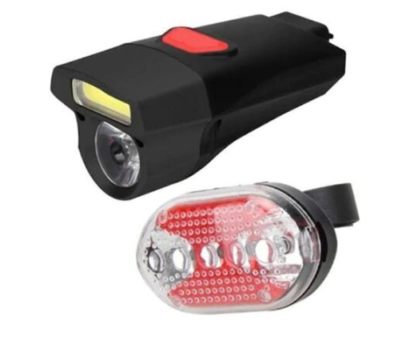 far bicicleta Led  fata-spate ,baterie AAA