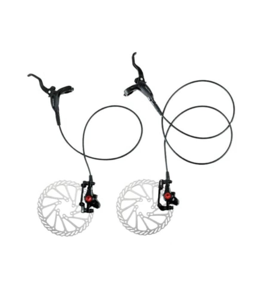 Set frana hidraulic pentru bicicleta , 160F-140(frana fata)