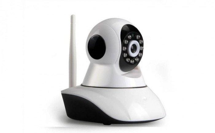 Camera IP / WIFI IR de supraveghere, rotativa cu alarma 3 antene HD ideal bebelusi